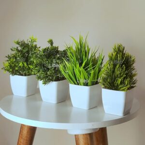 Artificial Plants Mini, Eucalyptus Potted
